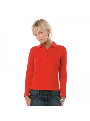 Plain long sleeve /women Safran pure B&C 180 GSM